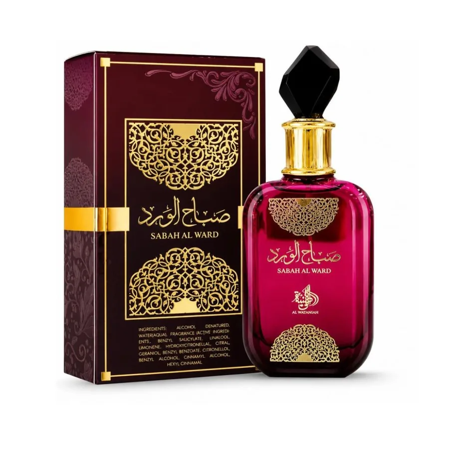 Perfume Árabe al Wataniah Sabah al Ward EDP Feminino 100ml