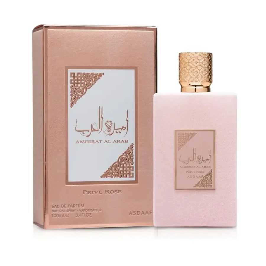 Perfume Árabe Ameerat Al Arab Prive Rose 100ml Asdaaf