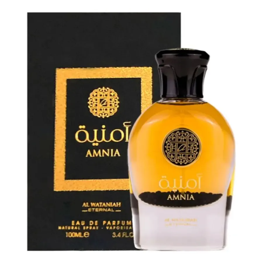 Perfume Arabe Amnia Al Wataniah Unissex 100ml Eau De Parfum