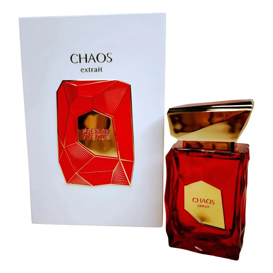 Perfume Árabe French Avenue Chaos Extrait de Parfum Unissex 100ml
