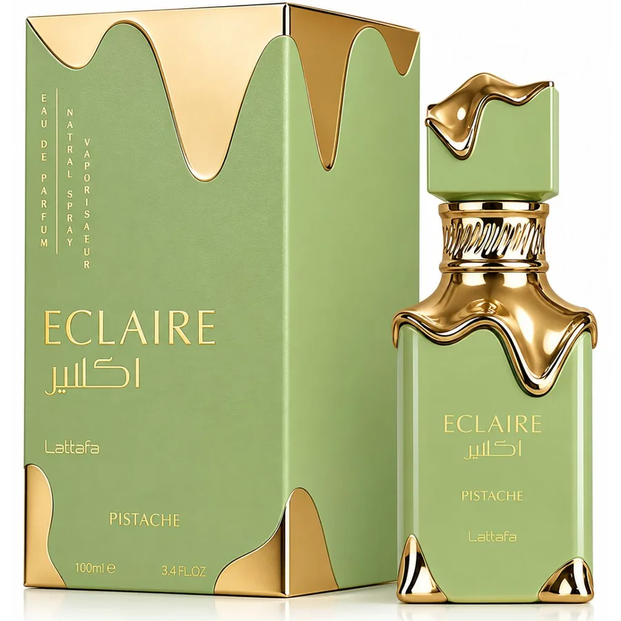 Perfume Árabe Lattafa Eclaire Pistache Eau De Parfum 100 Ml