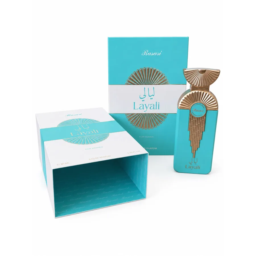 Perfume Árabe Layali For Women Eau de Parfum Feminino 80ml