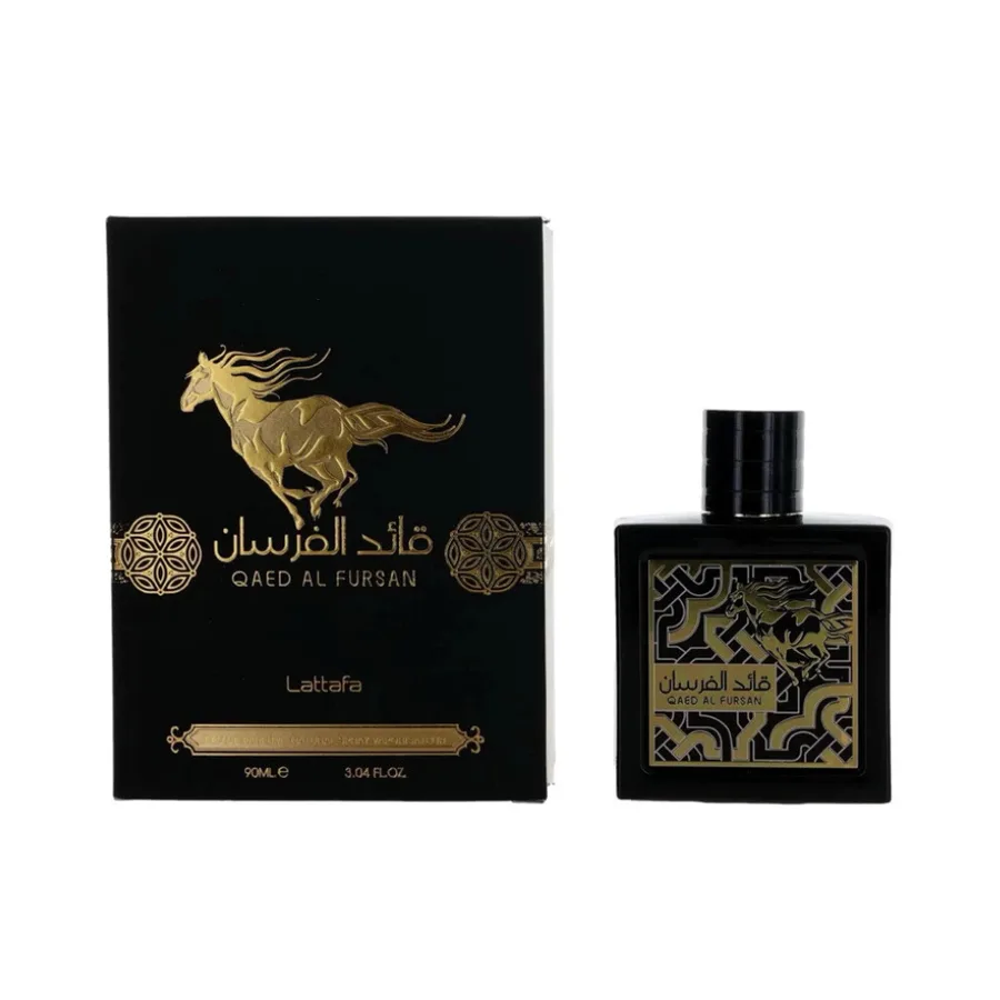 Perfume Árabe Qaed Al Fursan By Lattafa EDP 90ml