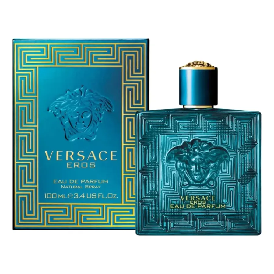 Versace EDP Eros Tradicional 100 mL Perfume Masculino Amadeirado Oriental